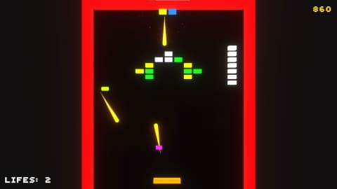 Arkanoid Spiel Screenshot 1