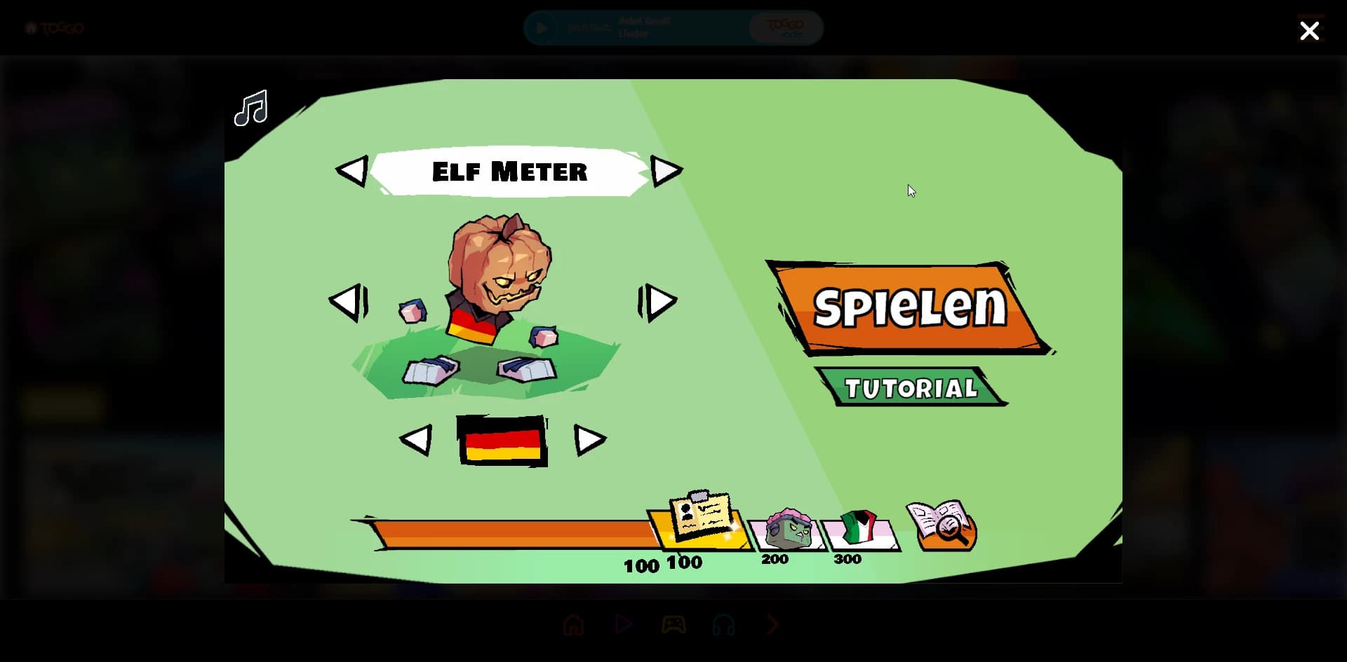 Kick It Spiel Screenshot 1