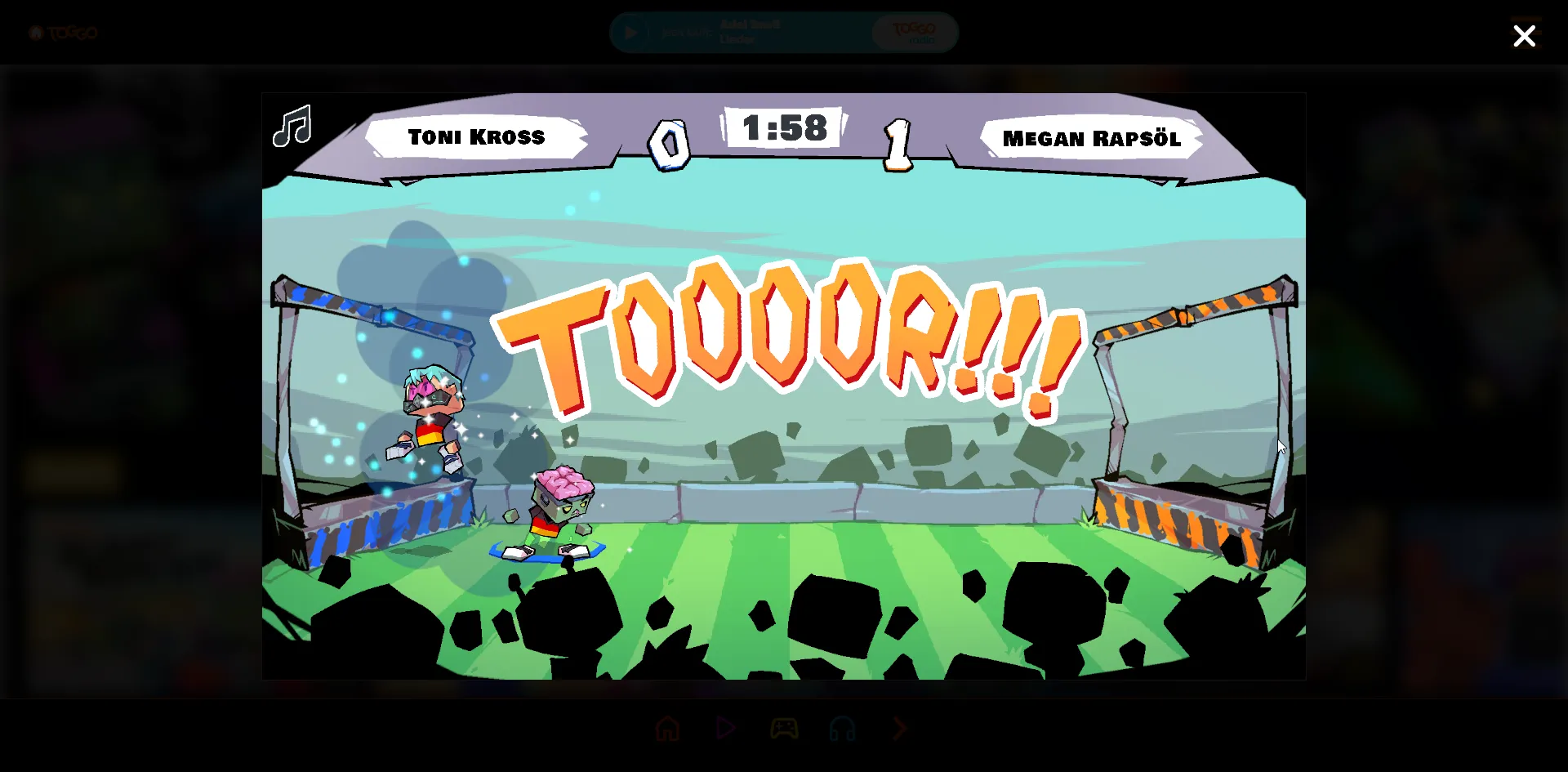 Kick It Spiel Screenshot 4