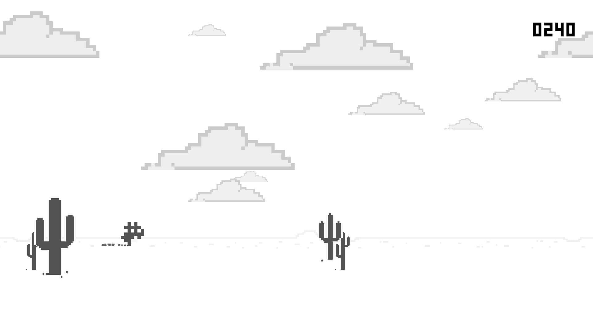 Tiny Dino Runner Game screenshot 1