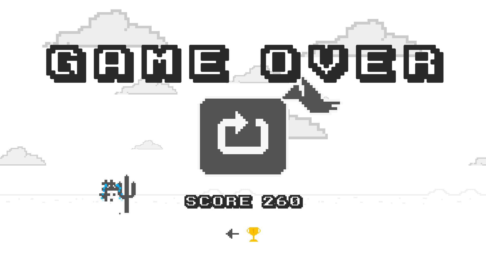Tiny Dino Runner Game screenshot 2